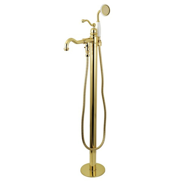 Kingston Brass KS7132ABL Single Handle Freestanding Rom KS7132ABL Kingston Brass KS7132ABL Single Handle Freestanding Rom KS7132ABL