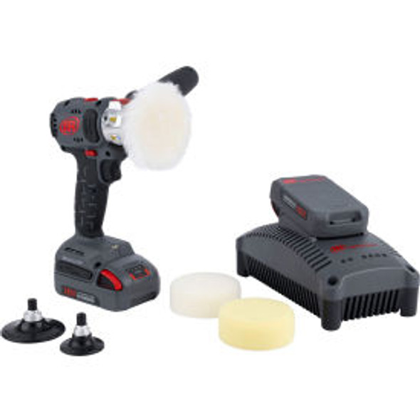 Ingersoll Rand Cordless Polisher/Sander Kit with 2 Batteries 2"" & 3"" Pad 8300 Ingersoll Rand Cordless Polisher/Sander Kit with 2 Batteries 2"" & 3"" Pad 8300