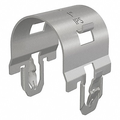 Dakota Systems IPS Clamp,Spring Steel,1",400 lb,Gray DS-PC-1IPS-PT/100