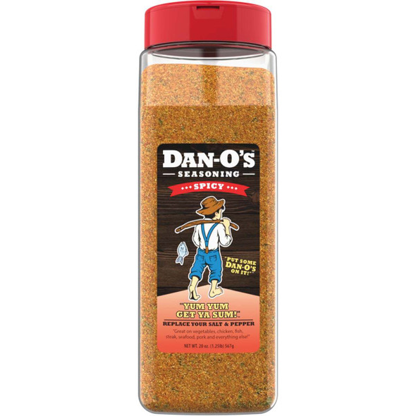 Dan-O's 20 Oz. Spicy Seasoning DS20-1PK