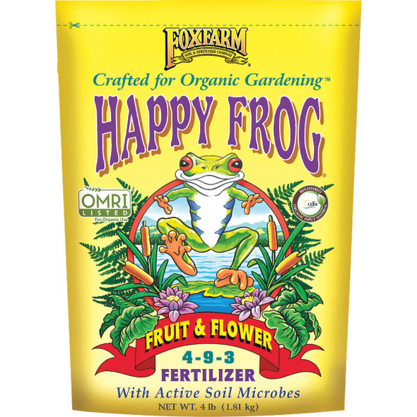 FoxFarm Happy Frog 4 Lb. Fruit & Flower Fertilizer FFFF