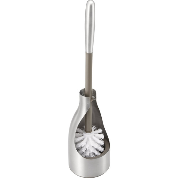 Polder Hide-Away Stainless Steel Toilet Brush Caddy BTH-6317-47T