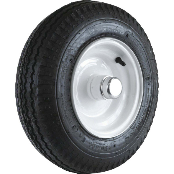 Kenda Loadstar 8 In. 480-8 Load Range B Trailer Tire with Rim HS408B-1I(A)