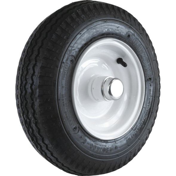 Kenda Loadstar 8 In. 480-8 Load Range B Trailer Tire with Rim HS408B-1I(A)
