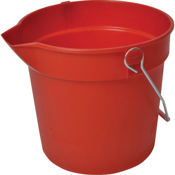 Janico 10 Qt. Red Pail 1210RD