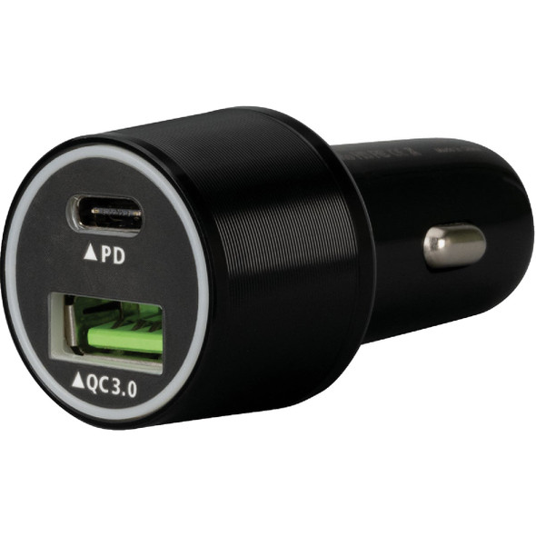 Blue Jet Fast Charge 12V USB-C Car Charger with Power Delivery (PD) BJ-1021