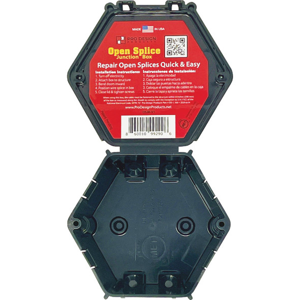 Rack-A-Tiers Joist Mount Open Splice Junction Box JB400
