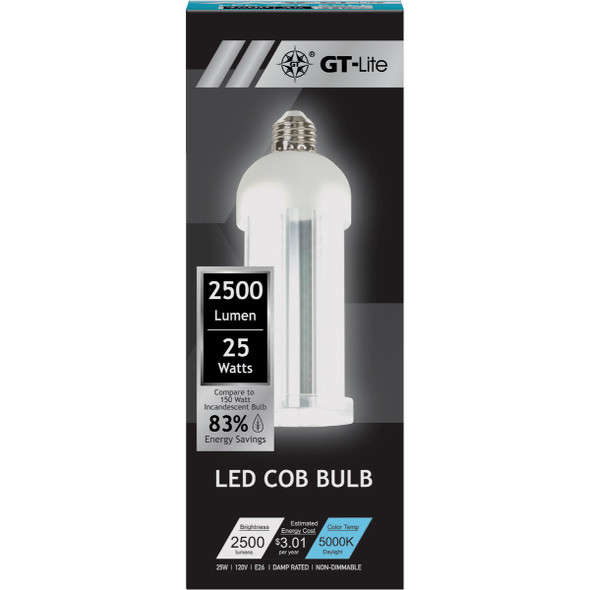 GT-Lite 25w 2500lmmed5k Led Bulb GT-CB-25C 511038