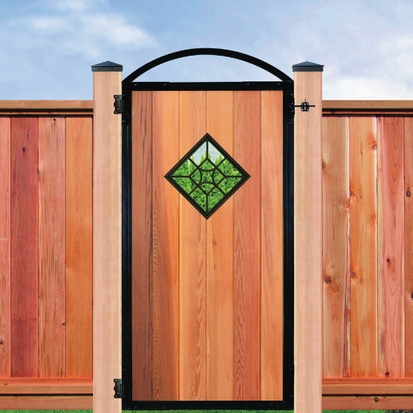 Nuvo Iron 15 In. Square/Diamond Cast Aluminum Gate Insert Nuvo Iron 15 In. Square/Diamond Cast Aluminum Gate Insert