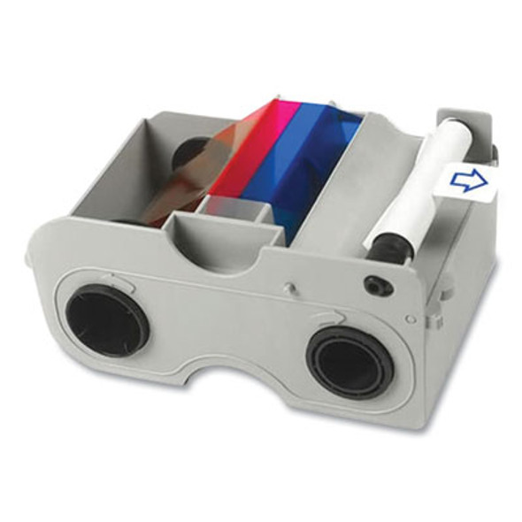 Fargo® 45000 Full Color Ribbon, Black/Cyan/Magenta/Yellow 45000