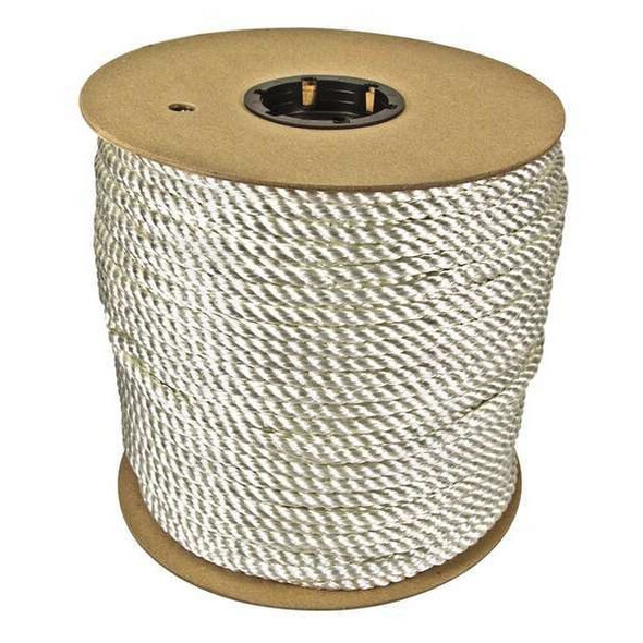 Manufacturer Varies Rope,Nylon,1in Dia,600 ft. 430320-WHT-00600-05510