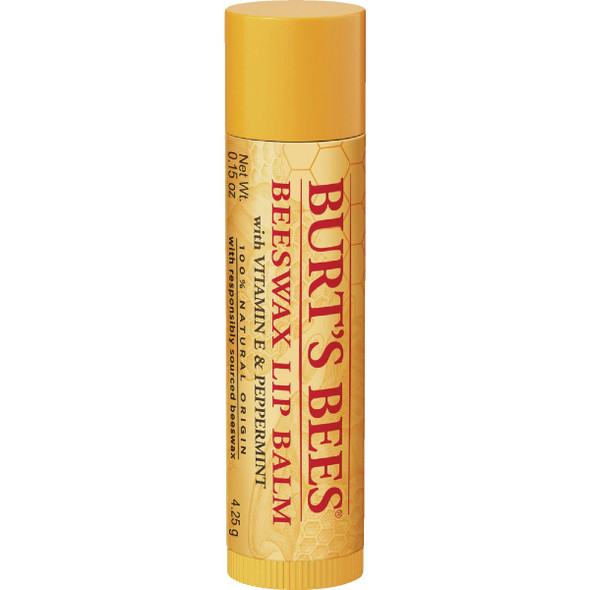 Burt's Bees Beeswax Lip Balm (Single Pack) 10792850896083