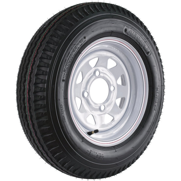 Kenda Loadstar Tire/Wheel Assembly 5.30-12 LRC Bias 4 Hole Assembly DM452C-4C-I