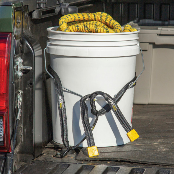 Twisted GOAT 6 Ft. Yellow Industrial Ties (2-Pack)