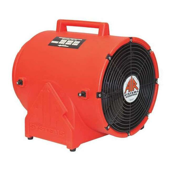Air Systems Intl Portable Fan,Orange,15 1/4" W CVF-12AC