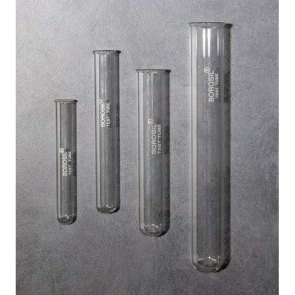 Manufacturer Varies Glass Test Tube with Rim,20x150mm,Pk72 TT9800-N