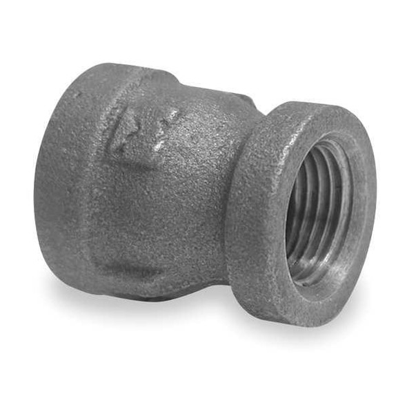 Reducer Coupling Reducer, 2" x 1-1/4" Pipe, FNPT, Malleable Iron, Class 300