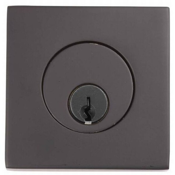 Emtek Flat Black Deadbolt 8469US19 8469US19