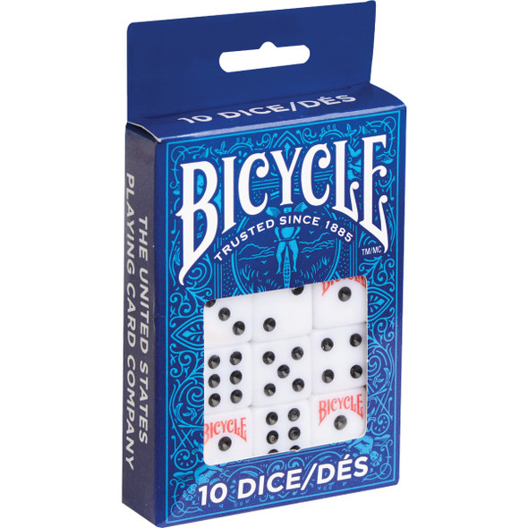 Bicycle 10ct Dice Clip Strip (12-Packs) 10022390 Pack of 12