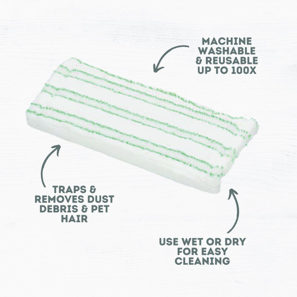 Quick Shine Hard Surface Floor Mop Refill Pad 11148