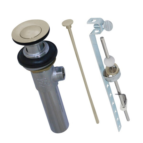 Kingston Brass KB1006 Brass Pop-Up Drain,w/Overflow KB1006 Kingston Brass KB1006 Brass Pop-Up Drain,w/Overflow KB1006