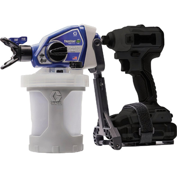 Graco TrueCoat 360 Cordless Connect TrueAirless Paint Sprayer 26D360