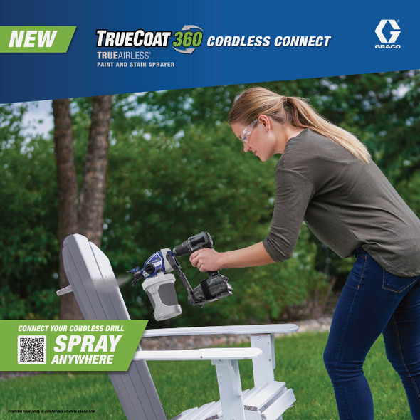 Graco TrueCoat 360 Cordless Connect TrueAirless Paint Sprayer 26D360 775634