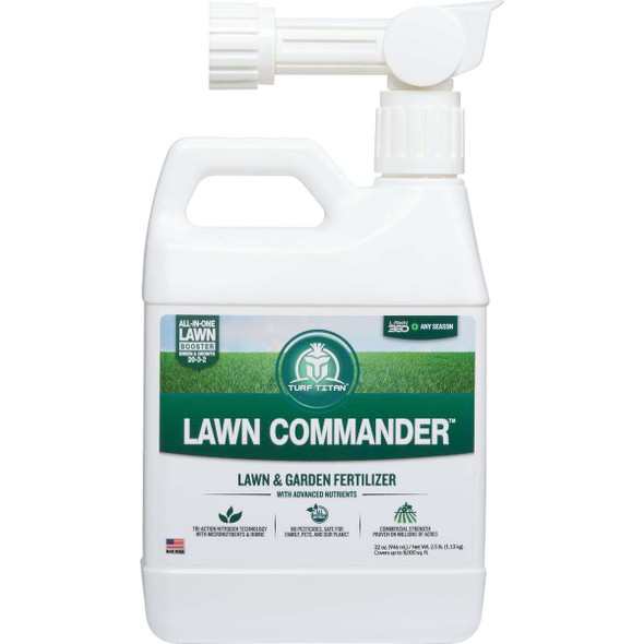 Turf Titan Lawn Commander 32 Oz. 6000 Sq. Ft. 20-3-3 Lawn Fertilizer TTLC326KR