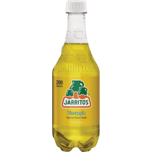 Jarritos 17.7 Oz. Pineapple Soda 15507 Pack of 24
