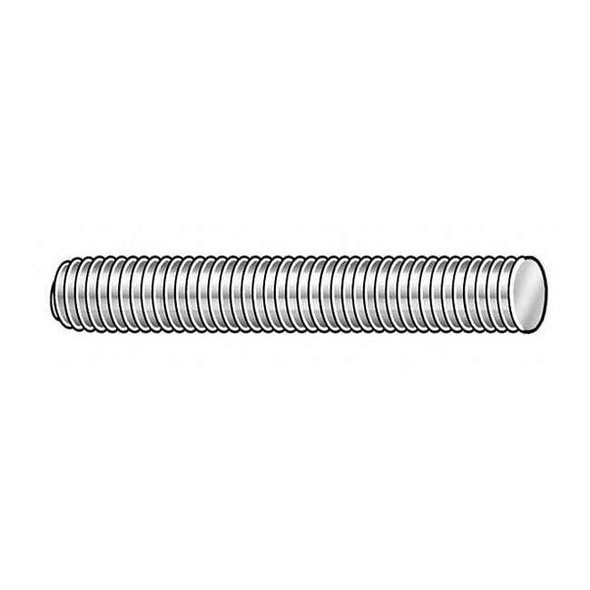 Manufacturer Varies Threaded Stud, Plain, 25 PK 32401