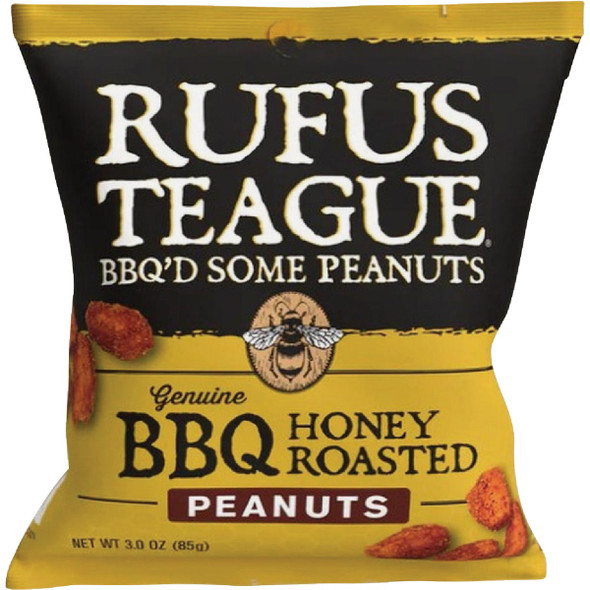 Rufus Teague 3 Oz. BBQ Honey Roasted Peanuts 1711