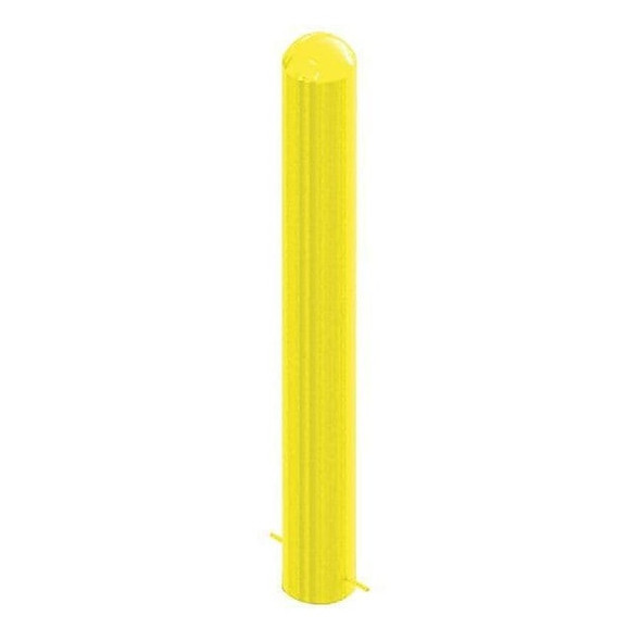 Manufacturer Varies Bollard ,48 3/4 in H,Yellow,Carbon Steel 5"X36"EMB