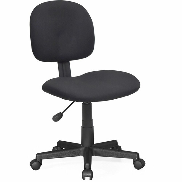 NuSparc Multi-Task Chair - Fabric Back Material - 5-star Base - Black - 1 Each