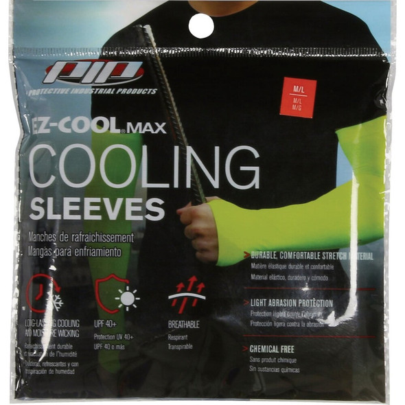 Safety Works Professional Ez-Cool Max High Visibility Cooling Sleeve (2-Pack) SW54355 804265