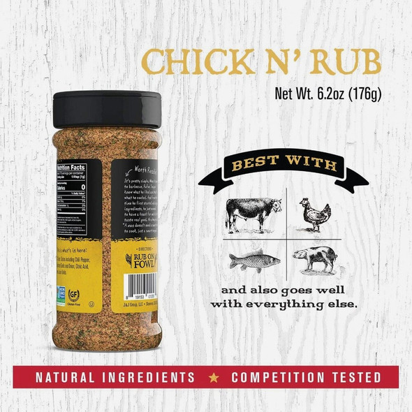 Rufus Teague 6.2 Oz. Original Chick N' Rub 1309 882295