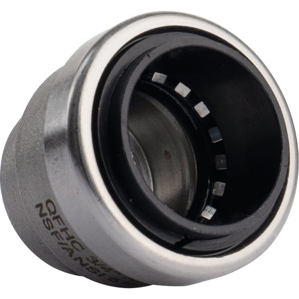 QuickFitting 3/4 In. Push-to-Connect Stainless Steel Push Cap (End Stop) SS826R