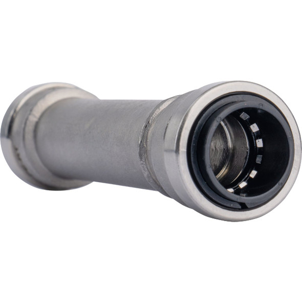 QuickFitting 1/2 In. Push-to-Connect Stainless Steel Slip Repair Coupling SS817R