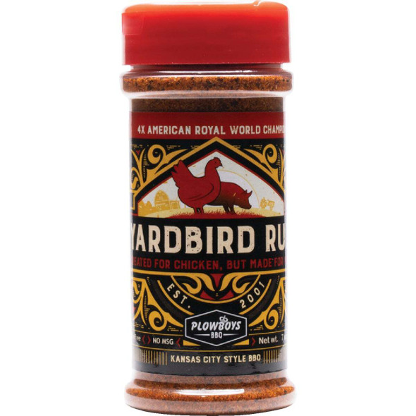 Plowboys 7 Oz. Yard Bird Rub PF02007-6