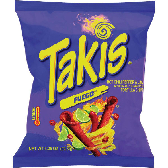 Takis Fuego 3.25 Oz. Tortilla Chips BAR48079 Pack of 6