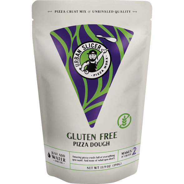 Urban Slicer Pizza Worx Gluten Free Pizza Dough Mix (13.9oz) 400