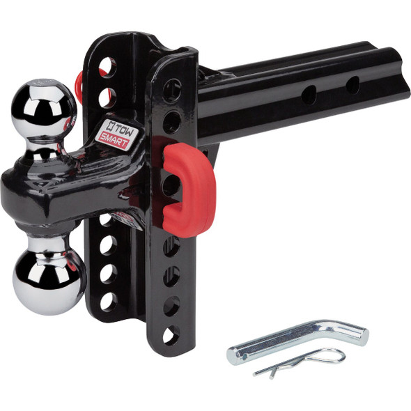 TowSmart X-Mount Adjustable Dual Ball Mount with U-Pin & Clip 9455 TowSmart X-Mount Adjustable Dual Ball Mount with U-Pin & Clip 9455