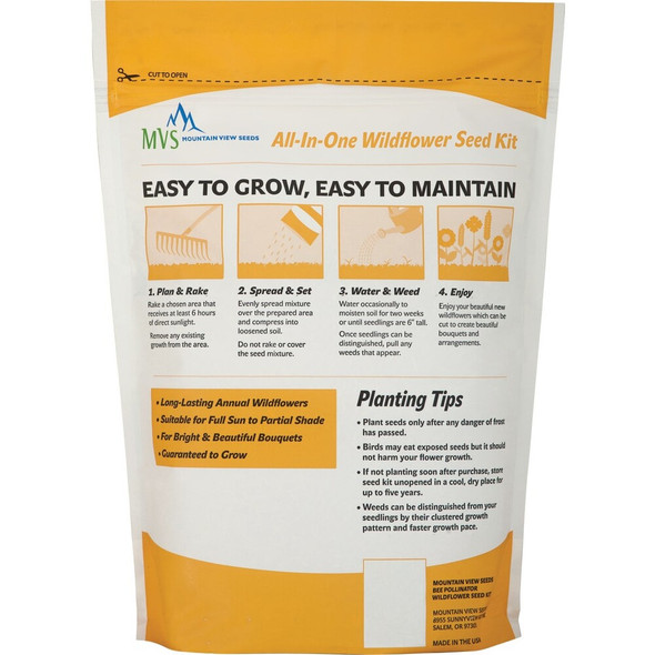 Mountain View Seeds 2# Beeplnator Flower Mix 100570 712022