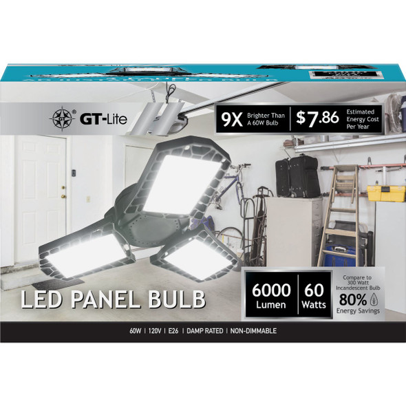 GT-Lite 3pnl10klm Med5k Led Bulb GT-BU-G100A 552169
