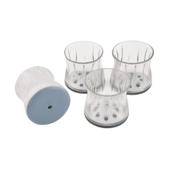 Magic Sliders Magic Fit 1-1/4 In. - 1-7/16 In. Round Slider (4-Pack) 24137