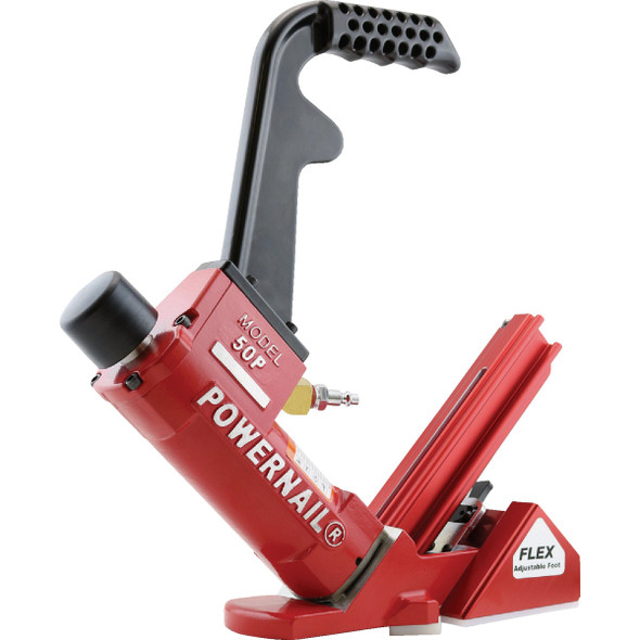 Powernail 18-Gauge Pneumatic Cleat Hardwood Floor Stapler 50PFLEXW.PWR