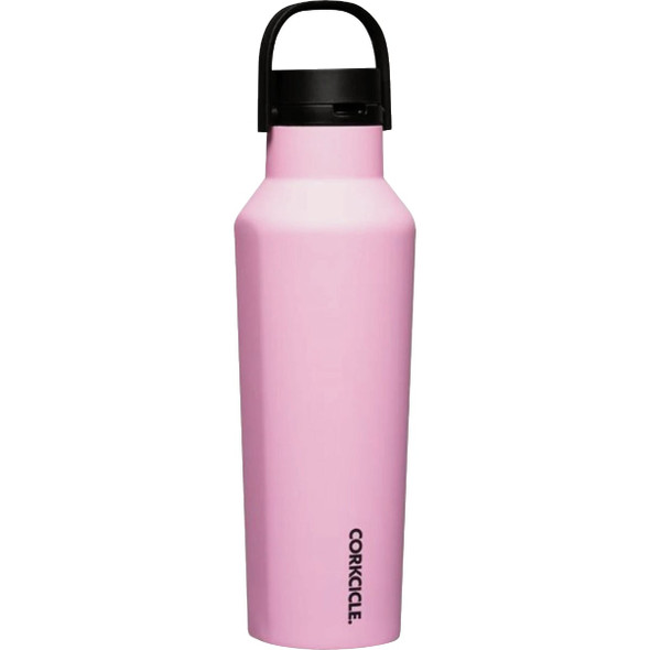 Corkcicle 20 Oz. Sport Canteen Insulated Tumbler in Sun-Soaked Pink Pack of 2