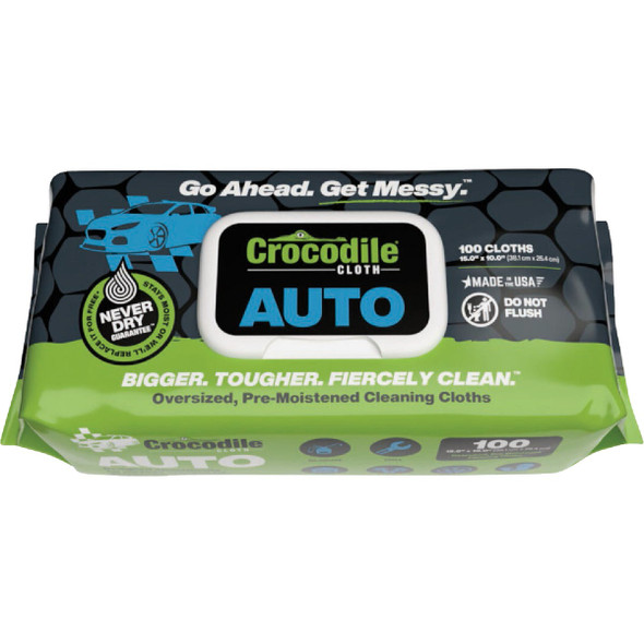 Crocodile Cloth Auto Cleaning Wipe (100-Count) 6930-100 Crocodile Cloth Auto Cleaning Wipe (100-Count) 6930-100