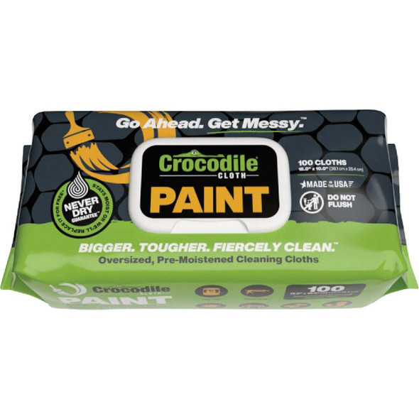 Crocodile Cloth Paint Cleaning Wipe (100-Count) 6920-100