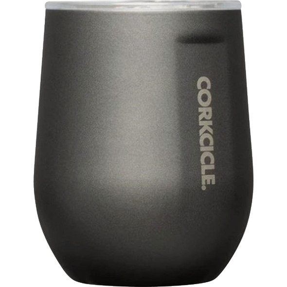 Corkcicle 12 Oz. Stemless Wine Glass in Ceramic Slate 2312ECS Pack of 2
