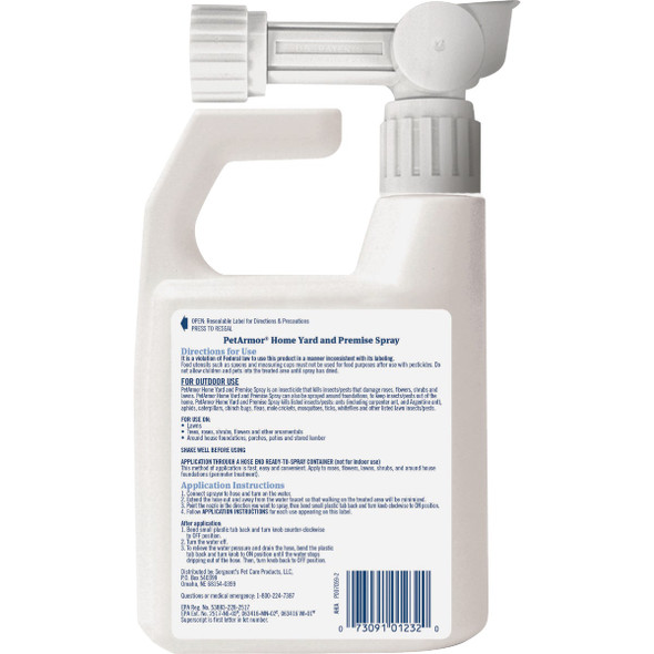 PetArmor Home 32 Oz. Ready To Spray Flea & Tick Yard Spray 183096 754041